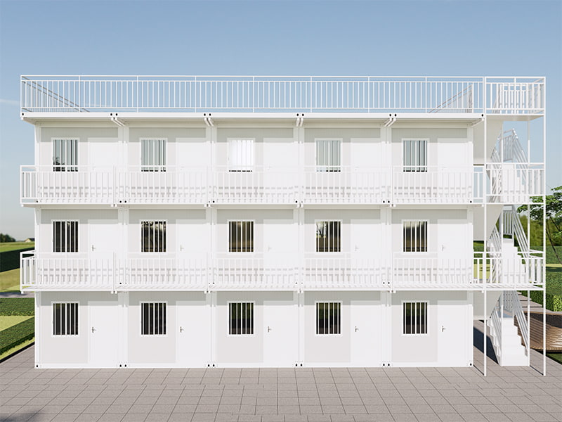 Vietnam Homestay Building Schnell zusammengebauter Containerraum