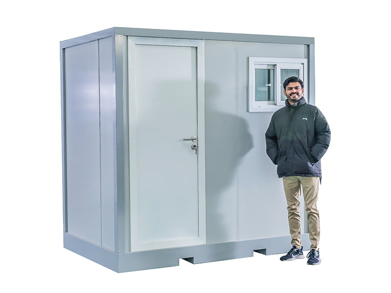 Tragbare XL-Außentoilette für eine Person