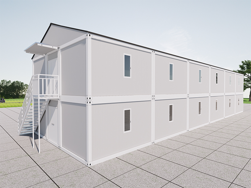 Schneller gemeinsamer Containerraum im koreanischen Mitarbeiterwohnheim